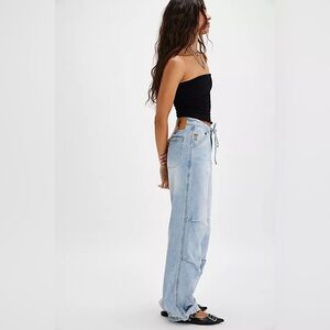 One Teaspoon Marley Relaxed Wide Leg Jean